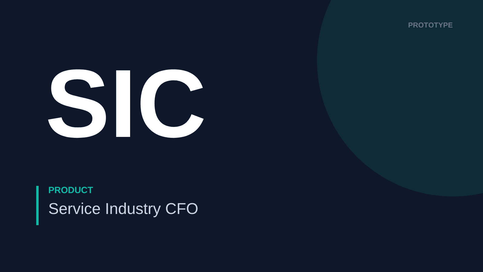 Service Industry CFO card